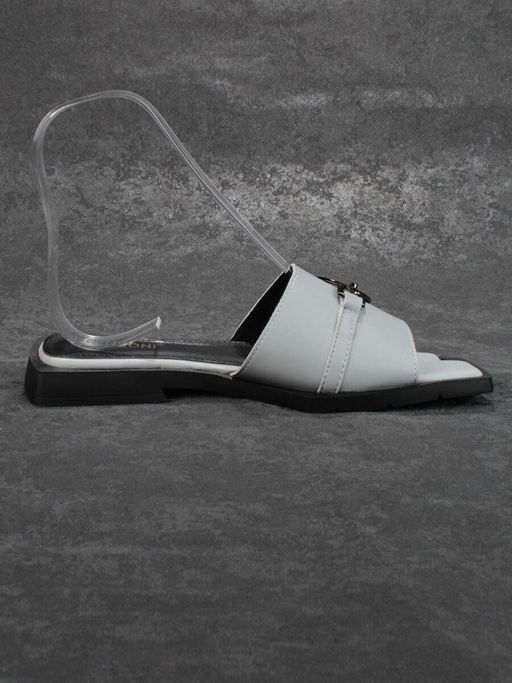 08-PEY184-3 BLACK/GRAY Босоножки женские (натуральная кожа) - No name фото 8