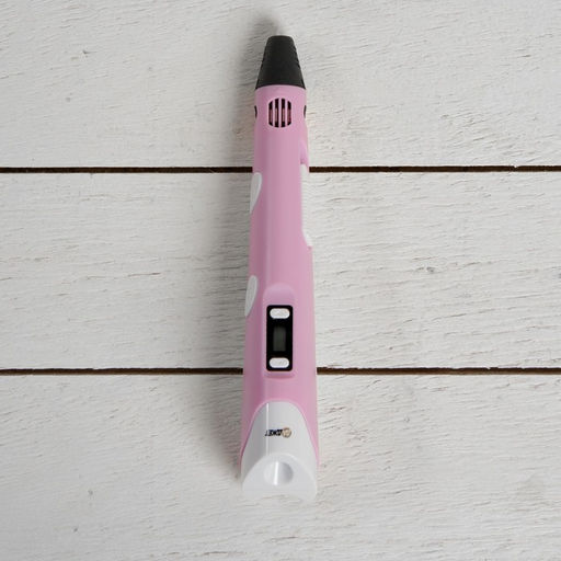 3D ручка 3Dali Plus (KIT FB0021Pk), ABS и PLA, розовая (+ трафарет и пластик)