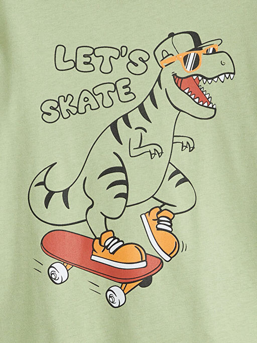 Bask?l? Erkek ?ocuk Ti??rt