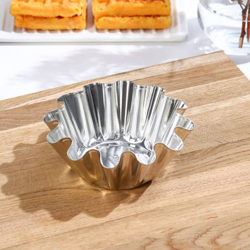 Цена за 4 шт. Форма для ром бабы, 12×5 см