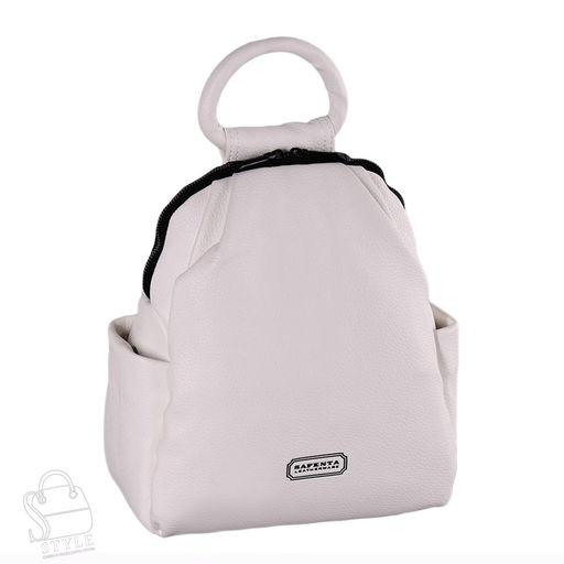 Рюкзак женский 670102 white Velina Fabbiano-Safenta/30 в Новосибирске