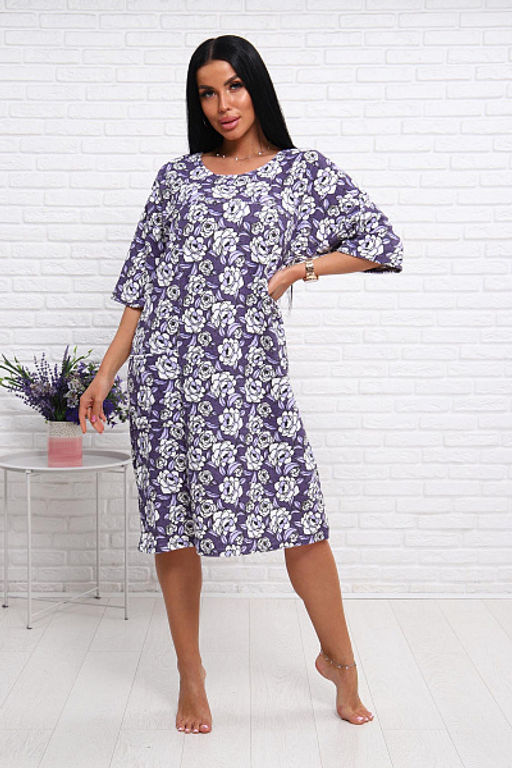 Туника махра (01020, сиреневый)