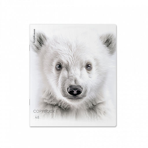 Цена за 5 шт. Тетрадь общая ученическая ErichKrause Whiteout, 48 листов, клетка, ламинация soft-touch+выборочный УФ-лак_MIX-PACK фото 3