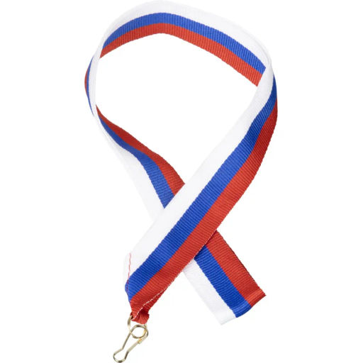 Лента для медалей 24 мм цвет триколор LN5b