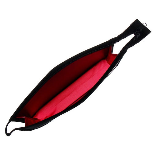 Папка пластиковая А5, 240 х 190 х 40 мм, молния сверху, Calligrata, Офис, фуксия  фото 4