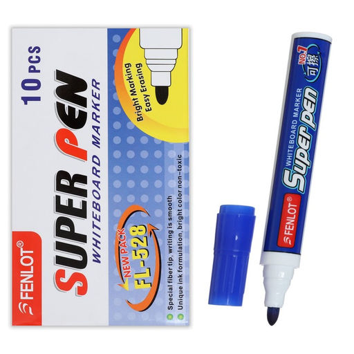 Цена за 10 шт. Маркер для магнитно-маркерной доски, круг, 2,8 мм, синий - Simaland фото 5