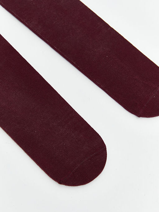 Desenli K?z Bebek K?lotlu ?orap 2li