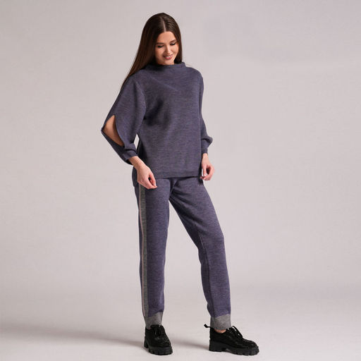 WW-018 джемпер женский джинс - Mozart фото 2