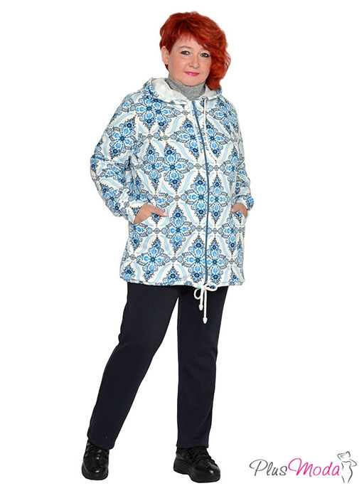 Жакет-куртка Модель №1863 размеры 44-84 - Plusmoda фото 24