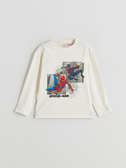 Spider-Man Bask?l? Erkek ?ocuk Ti??rt