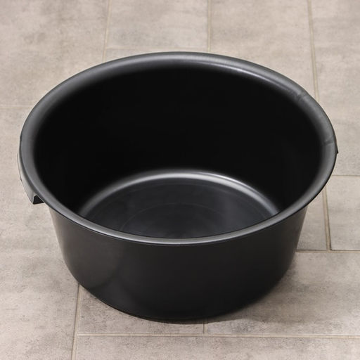 Таз круглый хозяйственный «Эконом», 12 л, пластик, МИКС