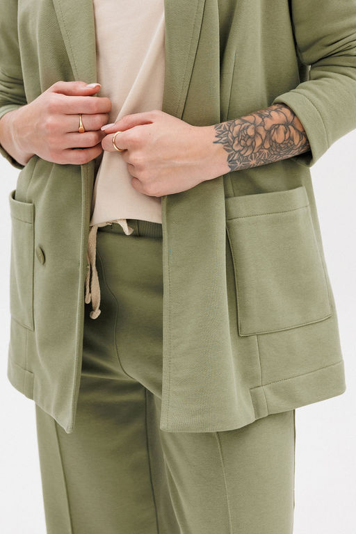 Жакет GO F4078/26-02.164-170 фисташка - Pirs фото 4