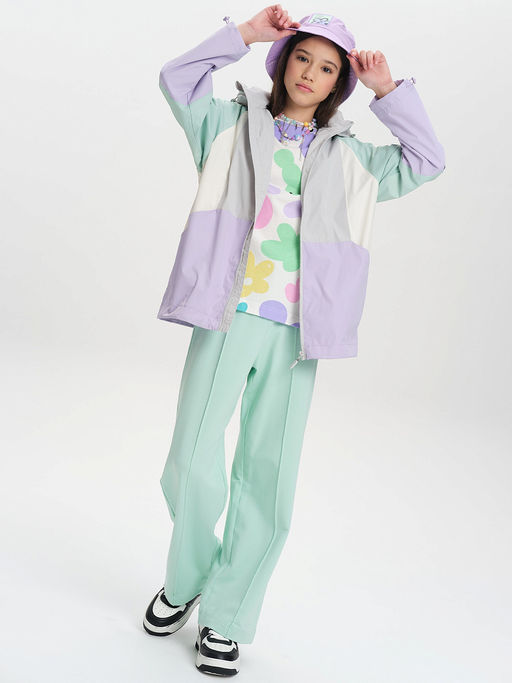 GZJN3369/5 Ветровка для девочек - Pelican фото 10