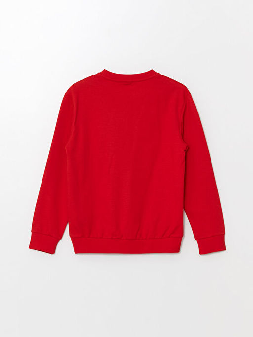 Bisiklet Yaka Erkek ?ocuk Sweatshirt