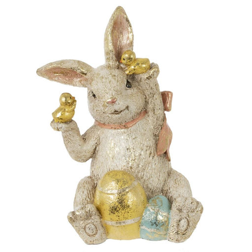 Фигурка декоративная "Заяц", L12 W9 H16 см