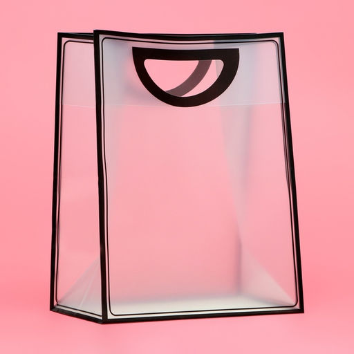 Цена за 2 шт. Пакет ПП с вырубной ручкой, прозрачный, 30?23?15 см, чёрный - UPAK LAND фото 2