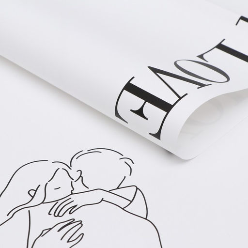 Цена за 20 шт. Плёнка в листах 58 x 58 см, белый - UPAK LAND фото 2