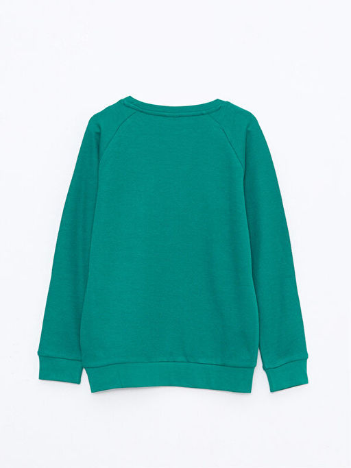 Bisiklet Yaka Basic Uzun Kollu Erkek ?ocuk Ti??rt - Waikiki фото 2