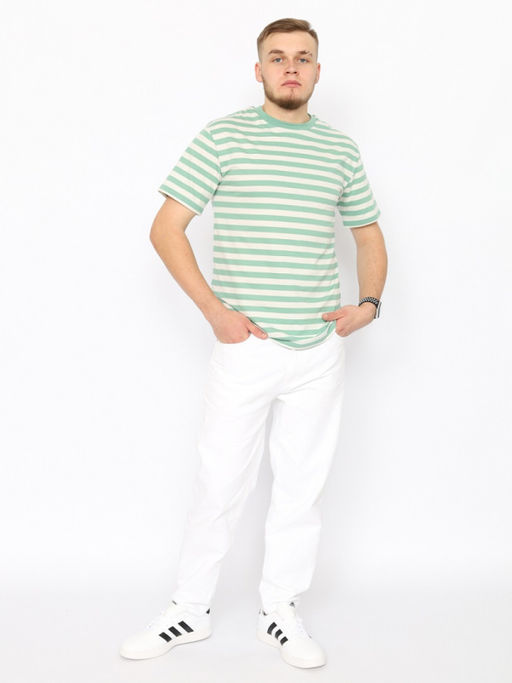 CRB wear/CWSM 60368-37 Футболка мужская,зеленый/Ex.Cherubino  фото 2