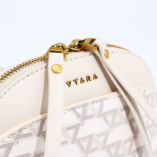 Сумка кросс-боди на молнии, цвет бежевый - Simaland фото 4