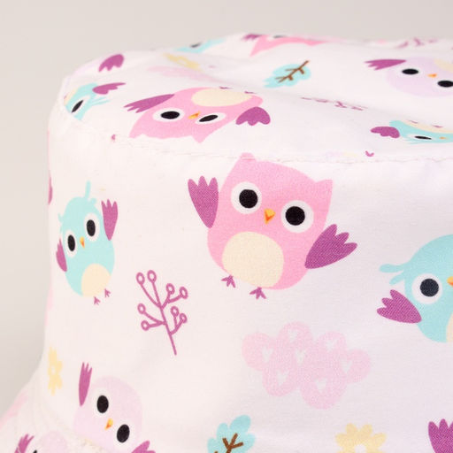 Панама детская «Совята», белая, р-р 48-50