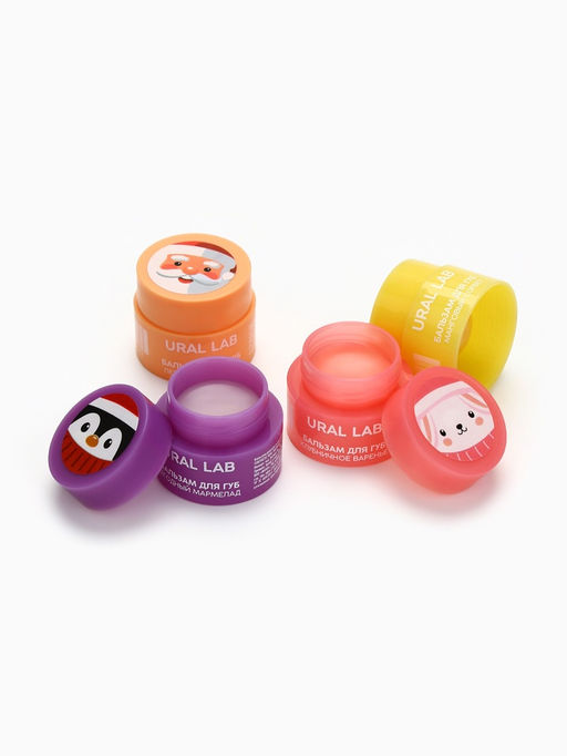 Цена за 5 шт. Бальзам для губ, 3 г, аромат мангового сорбета, URAL LAB  фото 29