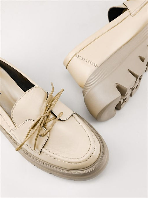 Лоферы женские комфорт A-26 Bej