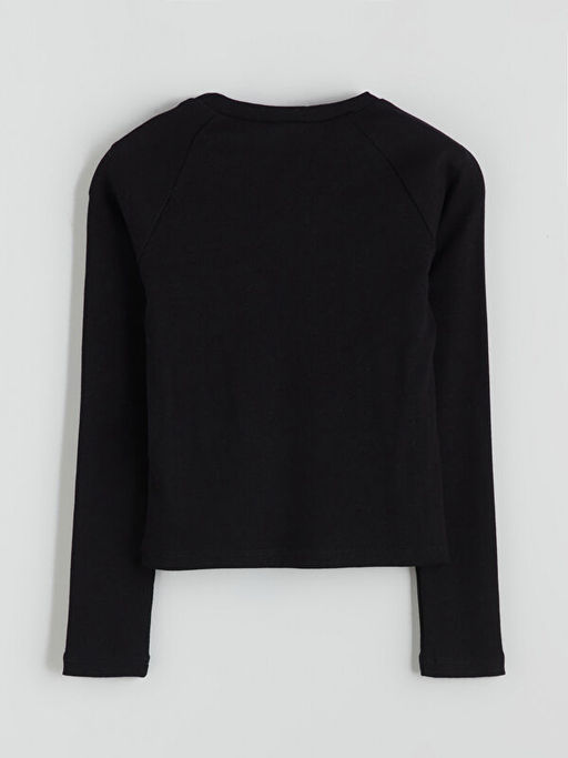 Bisiklet Yaka K?z ?ocuk Ti??rt