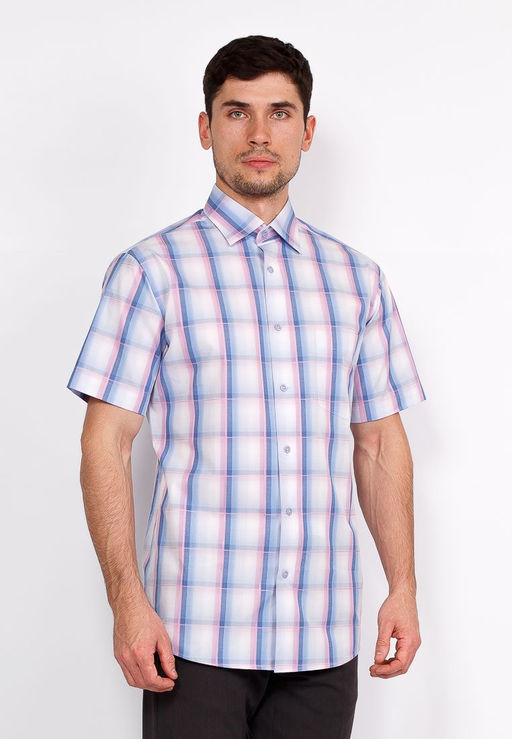 Сорочка мужская короткий рукав GREG 265/301/470/Z  фото 8