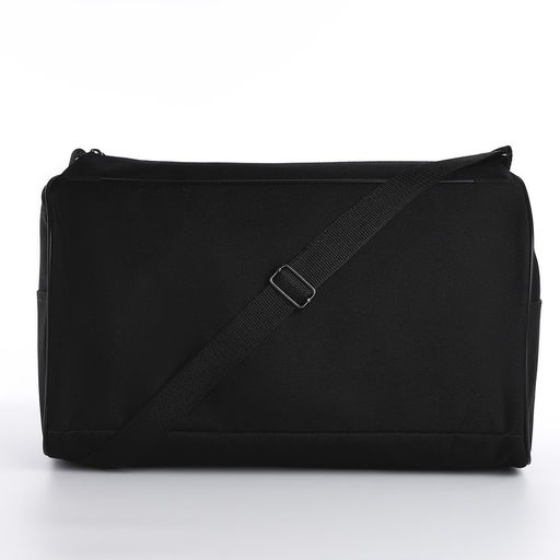 Сумка спорт Увидимся на корте, 40*24*21, отд на молнии, черный - Nazamok фото 8