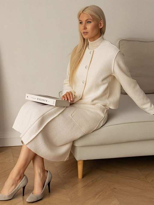 валяная шерсть юбка - Волтри фото 5