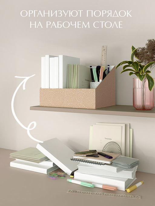 VAL OF-BC-2Rmono Коробка-органайзер для хранения, 30*23*20 см, набор 2 шт., моно, OPUS ROMANO FLORA, шт - Valiant фото 9