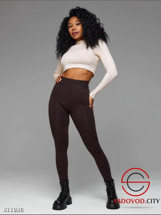 Лосины женские внутри с мехом - Bruno фото 4