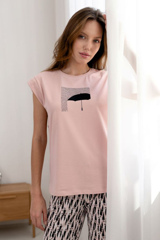 ФУТБОЛКА ЖЕНСКАЯ арт. 4505W-20244.1H-520.1093 - Almando melado фото 7