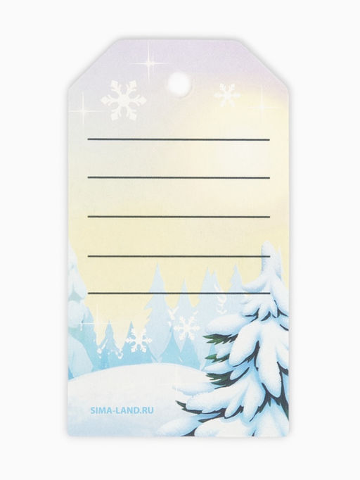 Цена за 4 шт. Шильдик декоративный в наборе «Новый год 2026», лошади, 9×5 см