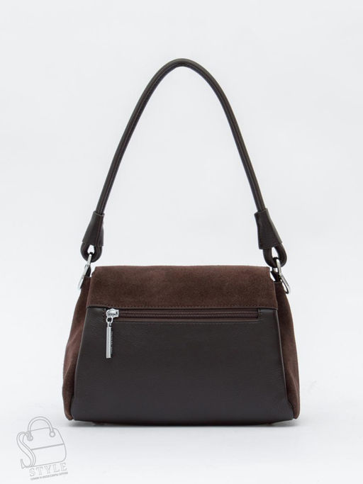 Сумка женская кожаная 2617Y coffee Polina&Eiterou