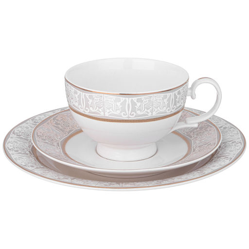 СЕРВИЗ ЧАЙНЫЙ LEFARD СВАДЕБНЫЙ НА 6 ПЕР. 20 ПР. (КОР=1НАБ.)  фото 3