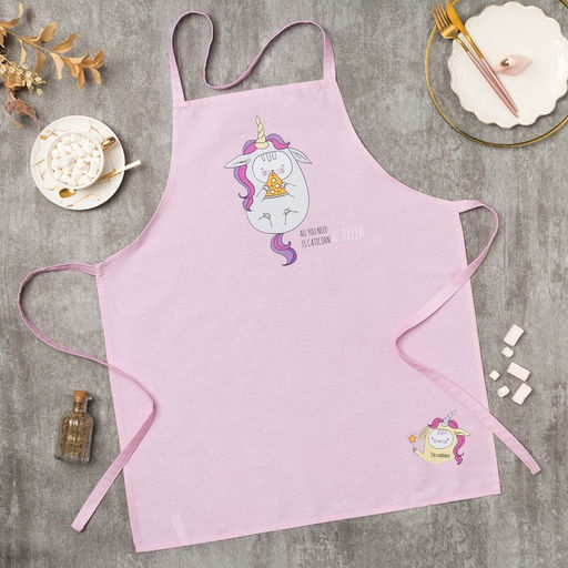 Цена за 2 шт. Фартук Этель Caticorn 70×60 см, 100% хлопок, саржа 190 г/м²