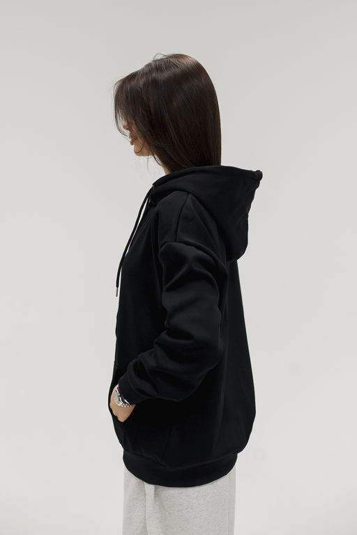 Худи на молнии с капюшоном