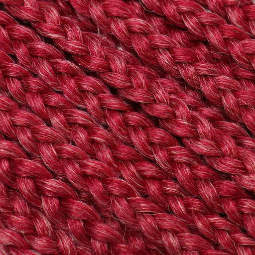 SIM-BRAIDS Афрокосы, 60 см, 18 прядей (CE), цвет красный/белый(#FR-2) - Queen fair фото 2