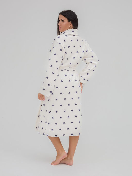 Халат женский арт. Х-63 Велсофт Сердце - Милана фото 5