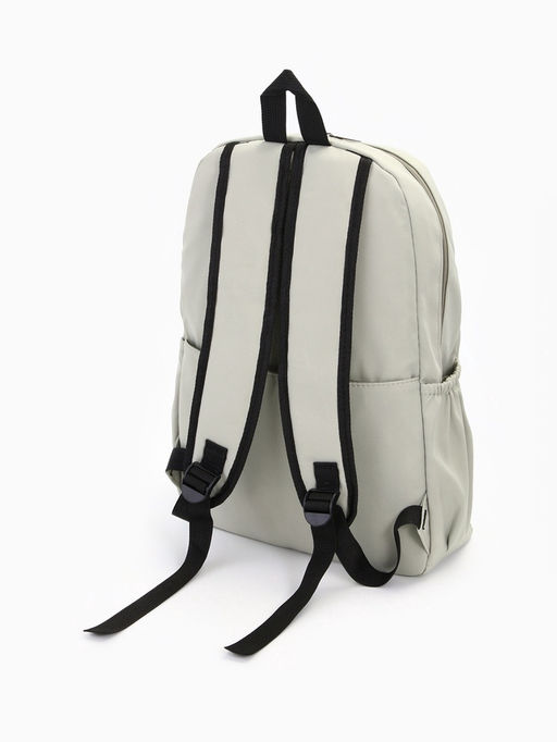 Рюкзак школьный на молнии, с карманами, с принтом, размер 30?12?43 см, розовый