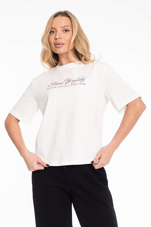 Футболка М325359Пм Молоко - Елена фото 4