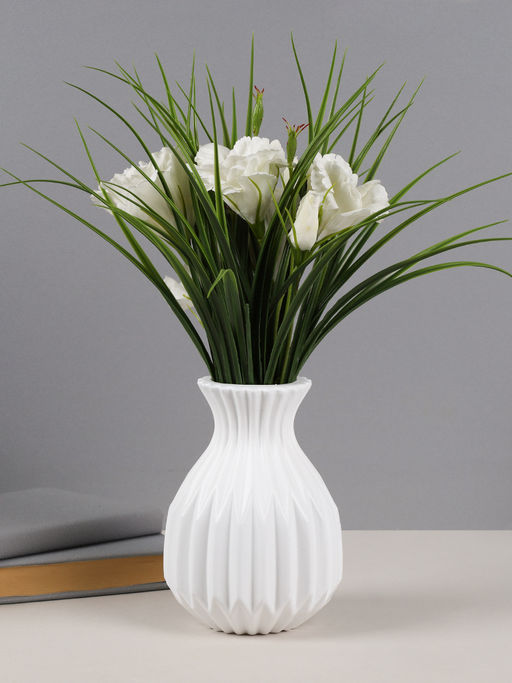 Ваза пластик 17 см / C520 /уп 132/ - Галеонтрейд фото 4