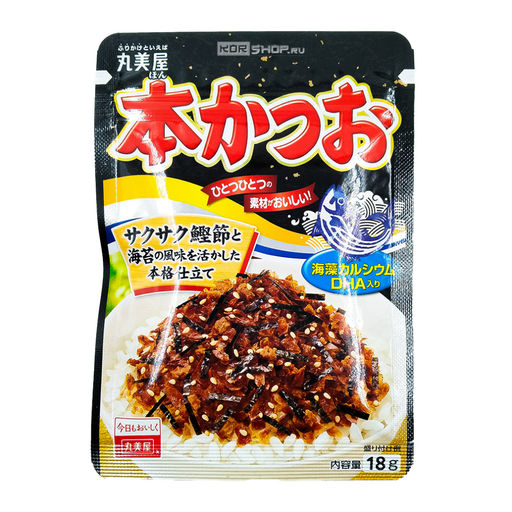 Приправа для риса Фурикакэ со вкусом тунца Marumiya, Япония, 18 г Акция