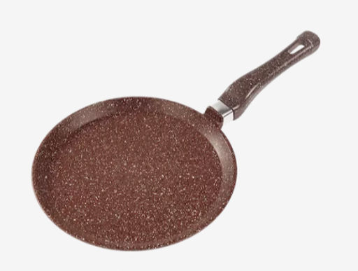 Блинная сковорода 26 см, коричневая