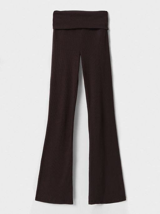 Комплект домашний женский коричневый из рибаны - Mark formelle фото 9