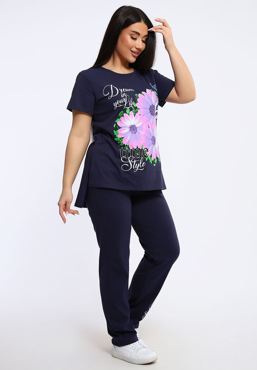 646 Костюм с брюками - Gerbera Style