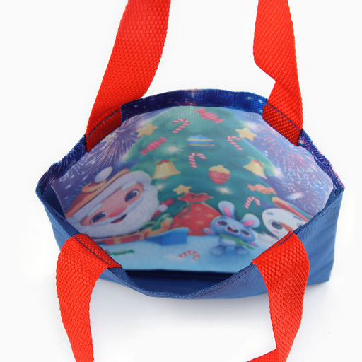 Мешок для конфет «Дед Мороз», детский шопер, 22×20 см