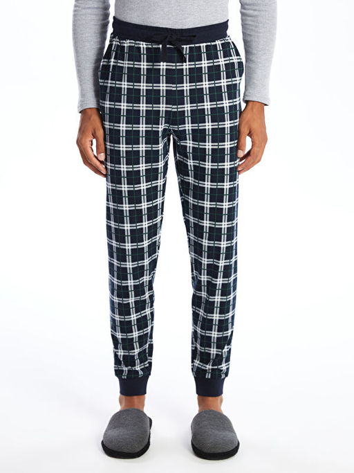 Standart Kal?p Ekose Erkek Pijama Alt
